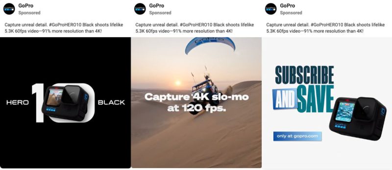 GoPro - Native Ads 