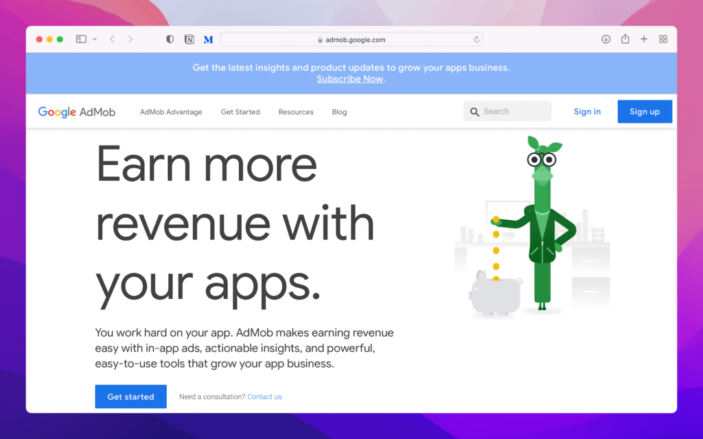 Google AdMob as the best app monetization platform