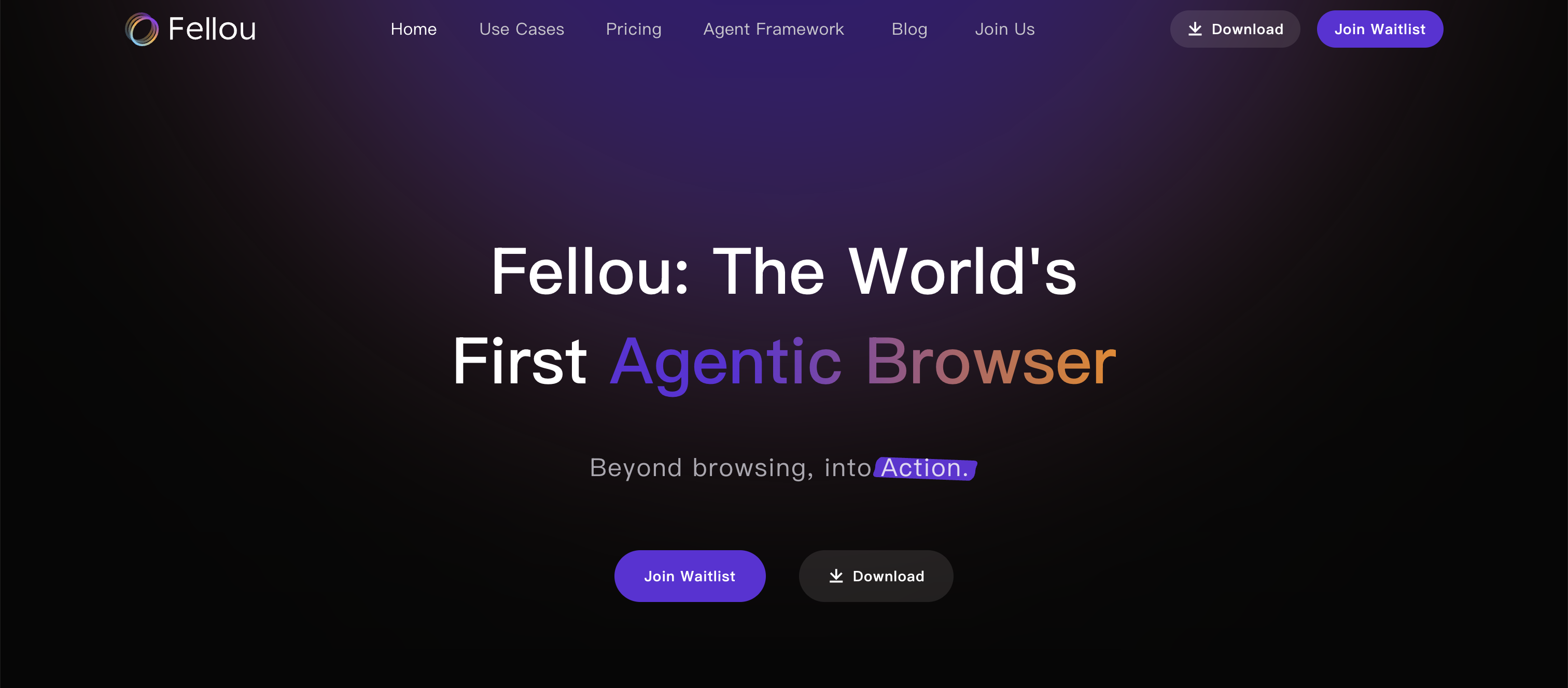 Fellou agentic browser