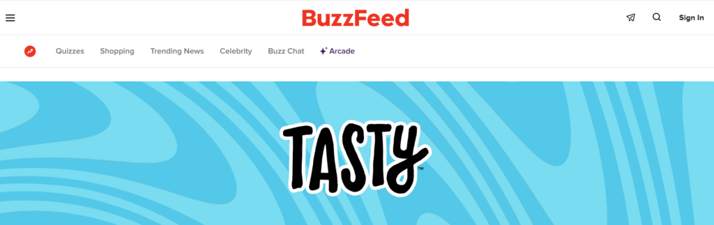 Buzzfeed Tasty - Native Video Ad
