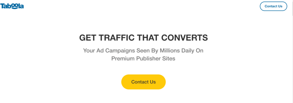 Taboola- adsesne arbitrage