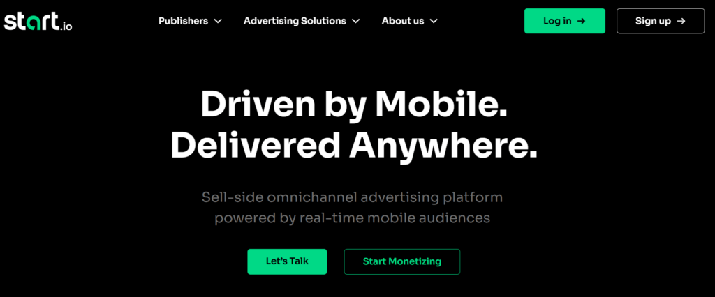 interstitial ad network