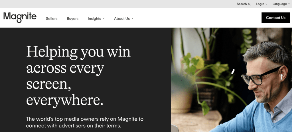 Magnite video ad network