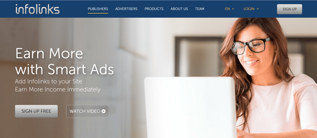 Infolinks for Publishers