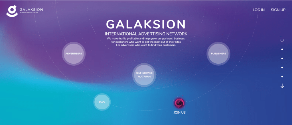 Galaksion - a CPC ad network