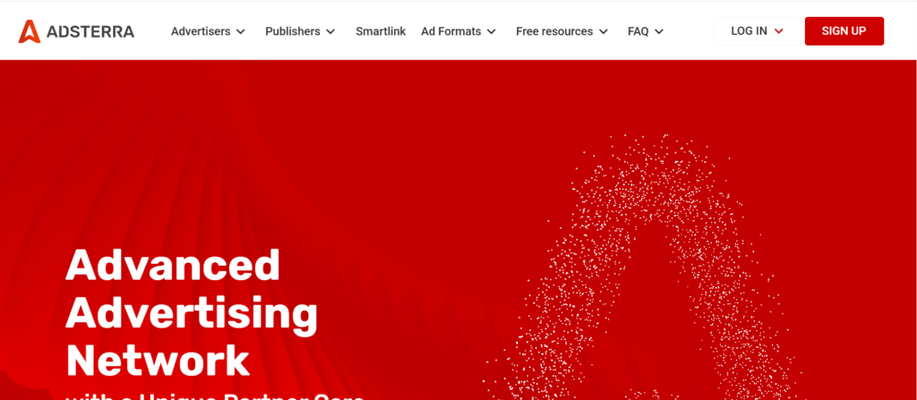 Adsterra as one of the top popunder ad platforms