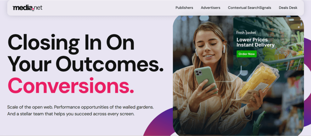 Media.net as a contextual ad network