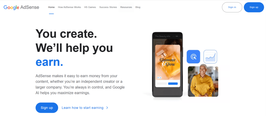 Google AdSense as a contextual ad platform