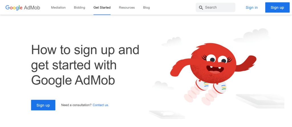 Google AdMob - top SSPs