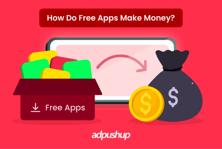 How do free apps make money - AdPushup